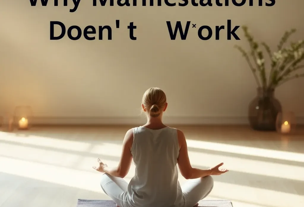 Why Your Manifestations Are Not Working (And What to Do Instead)