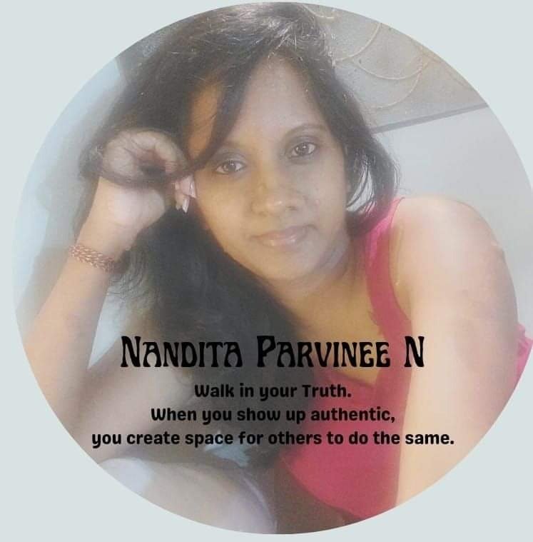 Nandita Parvinee Neerunjun, certified life coach and energy healer based in Mauritius